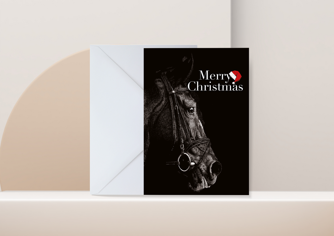 Christmas Card - Horse 01 - Small - A6