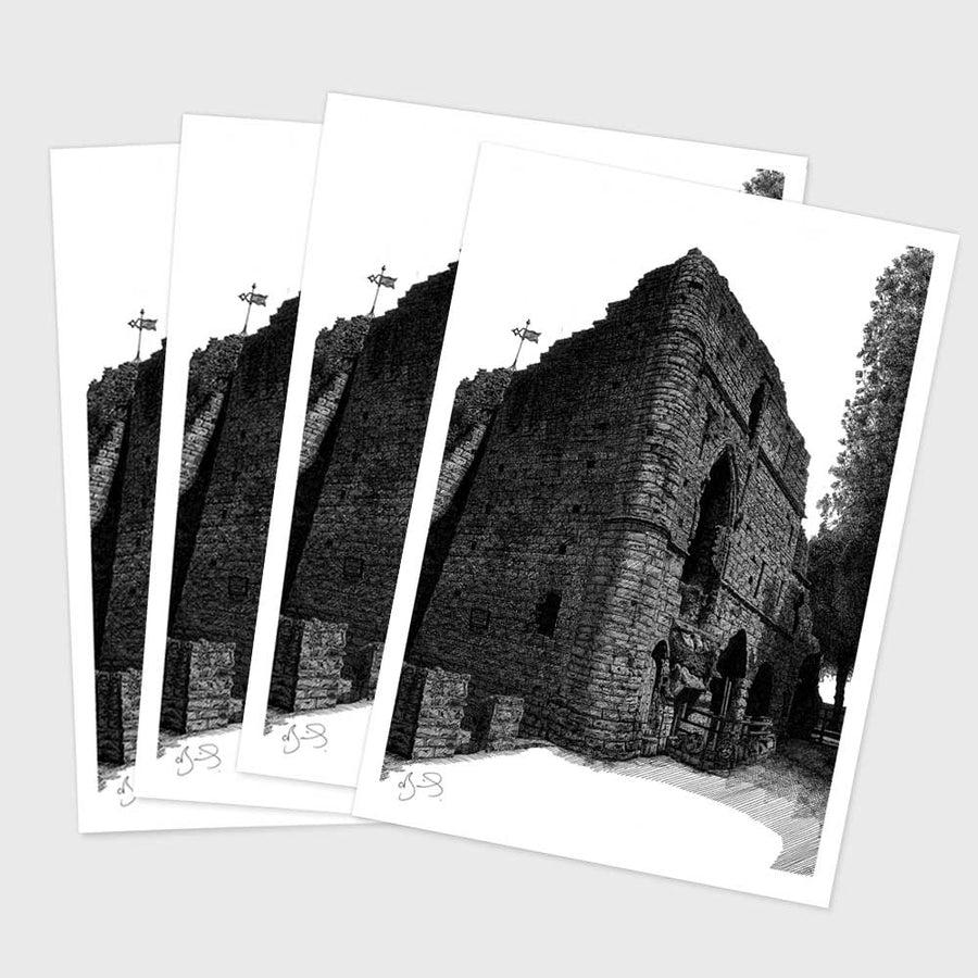 Postcard - Knaresborough Castle (Pack of 4)