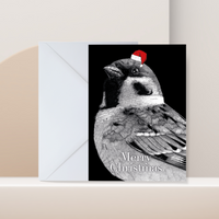 Christmas Card - Tree Sparrow - Small - A6